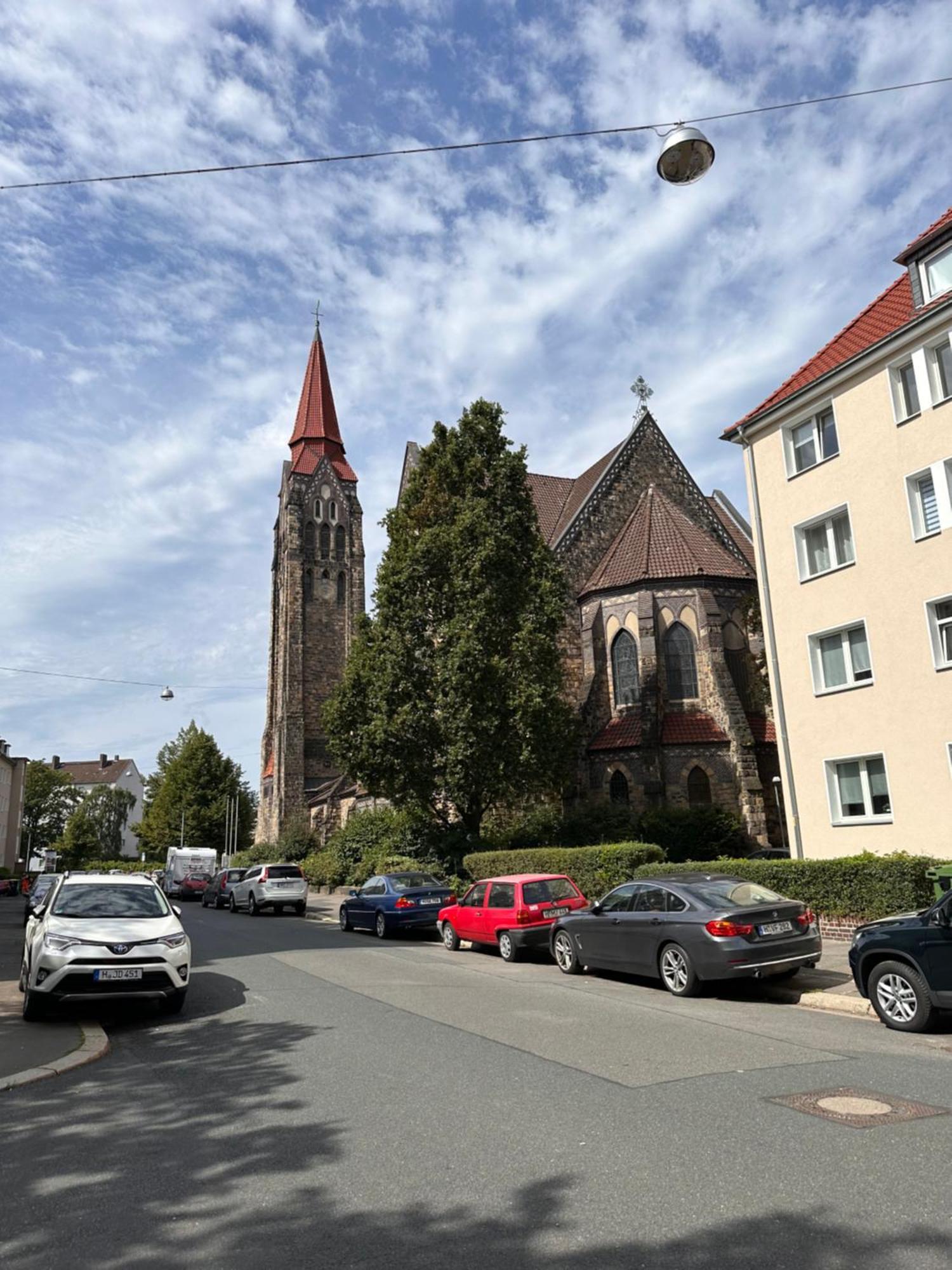 Doppelbett Unterkunft Vahrenwald-List Hannover Exteriör bild