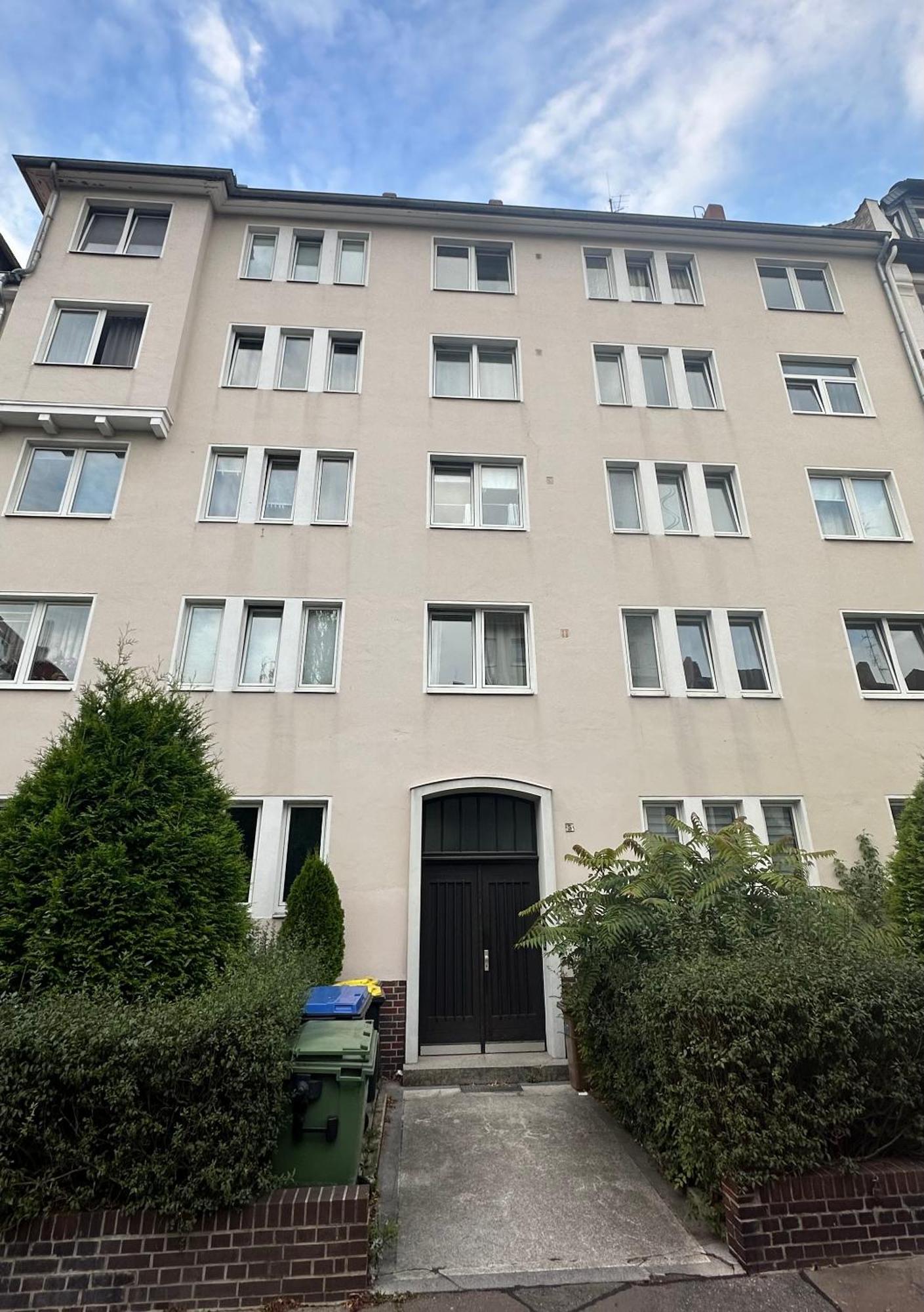 Doppelbett Unterkunft Vahrenwald-List Hannover Exteriör bild